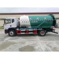 Dongfeng Pequeño camión cisterna de succión de aguas residuales al vacío